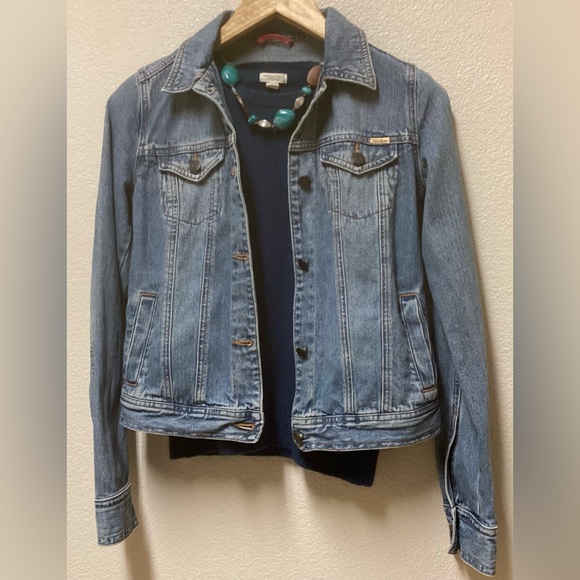 Hollister denim Jean jacket pink barbiecore - Picture 1 of 15